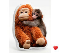 Peluche mono Punch versión Almohaduche